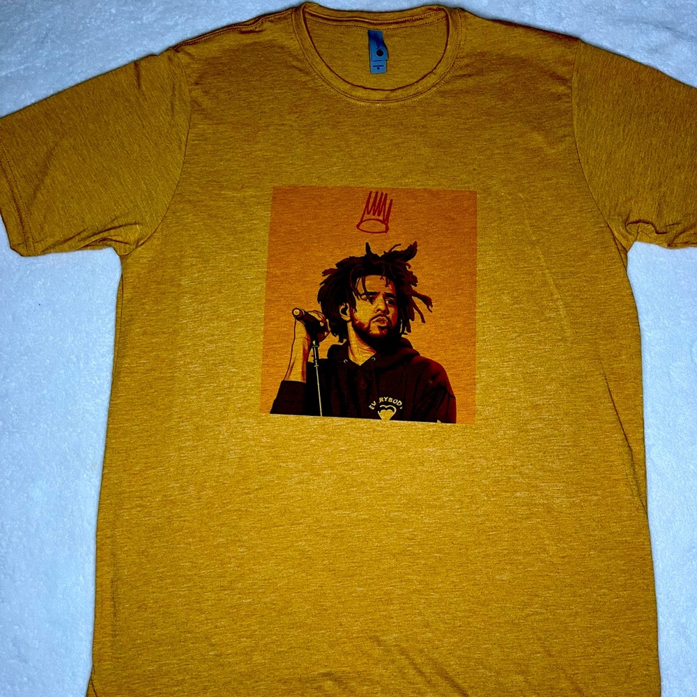 J Cole Born Sinner Crown Graphic Tee
